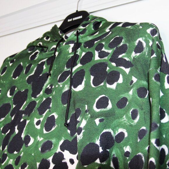 BNWT AW22 MARNI GREEN DOT HOODIE 50 - Picture 4 of 11